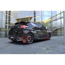 Load image into Gallery viewer, Rally Armor 20-25 Toyota GR Yaris Red Mud Flap with White Logo - Durable Polyurethane Vehicle Protection