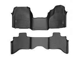 WeatherTech FloorLiner DigitalFit for 2012-2013 Ram 1500 and 2500 - Front and Rear, Black