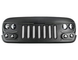 ORACLE Lighting Vertical Mesh Inserts for Vector Grille (JK Model Only) – Enhance Your 2007-2018 Jeep Wrangler