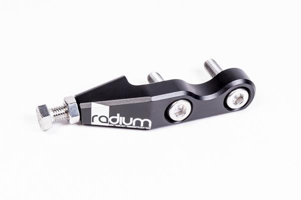 Radium Engineering Mitsubishi Evo 8-10 Clutch Fork Stop - Precision Laser Etched and Anodized Support
