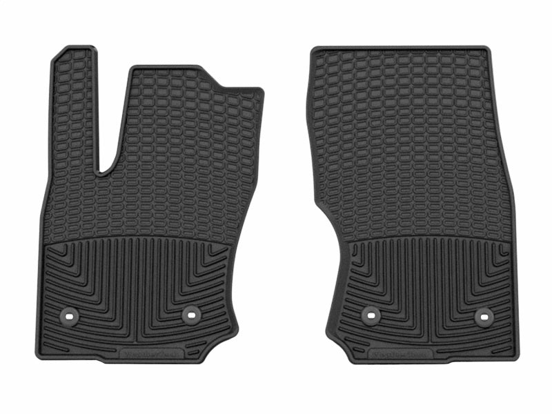 WeatherTech wetW766 All-Weather Floor Mats for 2025-2026 Toyota 4Runner, 1st Row Front, Black