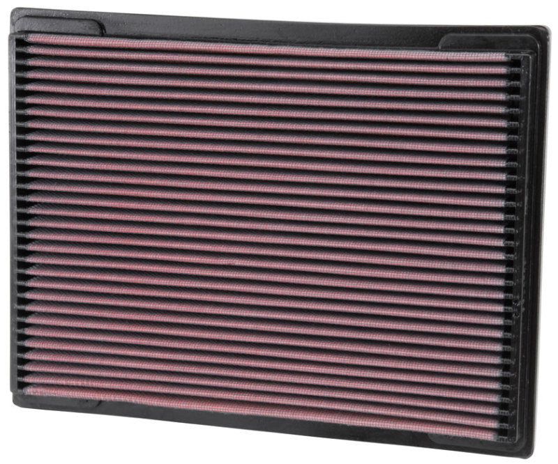 K&N Engineering Part 33-2703 High-Flow Drop-In Air Filter for Mercedes-Benz CLK and C-Class Models