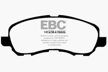 Load image into Gallery viewer, EBC Ultimax OEM Replacement Brake Pads for Mitsubishi Galant - Part Number EBCUD866