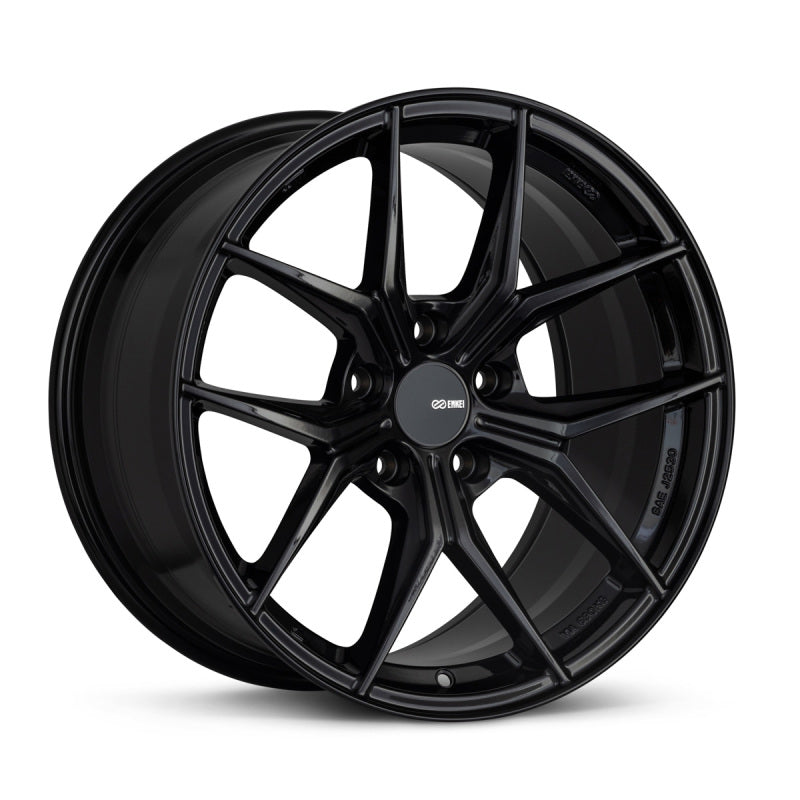 Enkei TSR-X 18x9.5 Inch Gloss Black Wheel with 40mm Offset and 5x120 Bolt Pattern