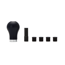 Load image into Gallery viewer, Mishimoto Teardrop Shift Knob - Black, 2-Piece Stainless Steel and Thermoplastic Design