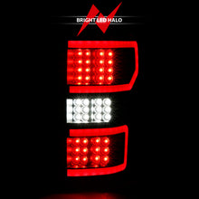 Load image into Gallery viewer, ANZO 18-19 Ford F-150 LED Taillight Assembly with Clear Lens and Red Sequential Light Bar