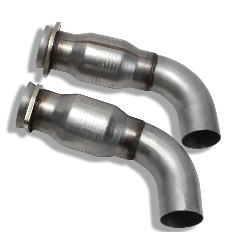 BBK Performance 3-Inch High Flow Mid Pipe with Catalytic Converters for Dodge Challenger and Charger 6.1/6.2/6.4L Hemi