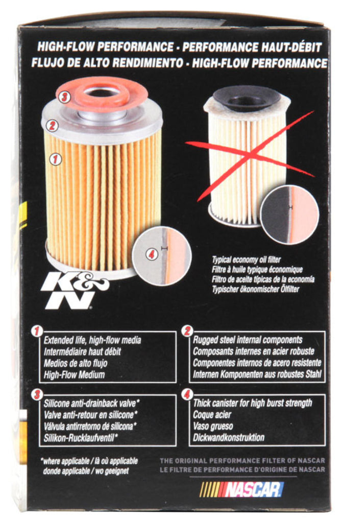 K&N Engineering Part Number KNNHP-1014 Premium Oil Filter for Land Rover LR3