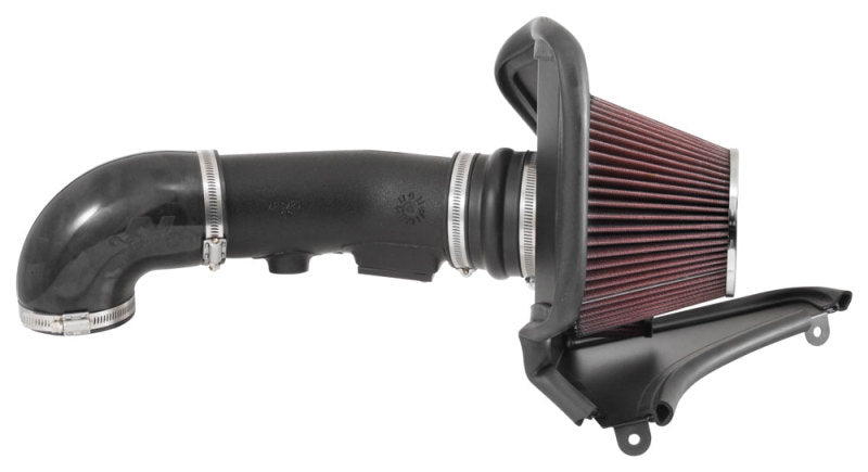 K&N Engineering Part 63-3084 Cold Air Intake System for 2013-2015 Cadillac ATS V6 3.6L - Enhanced Horsepower & Torque