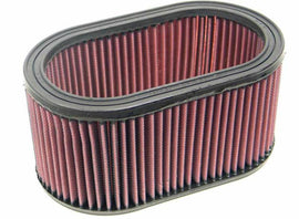 K&N Engineering High-Flow Oval Drop-In Air Filter Part E-3471 for Automotive Engines