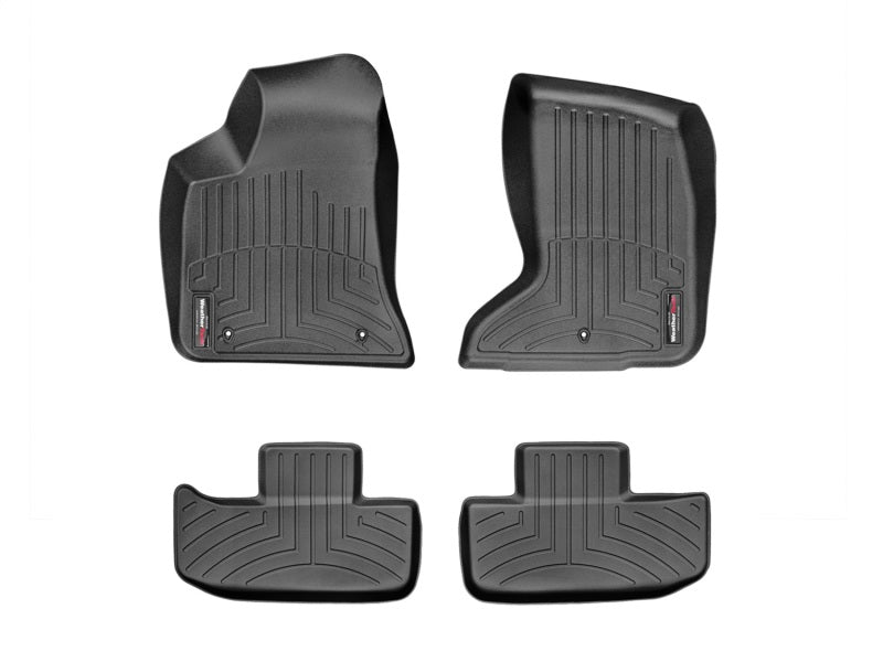 WeatherTech FloorLiner DigitalFit for 2012-2015 Dodge Charger and Challenger - Part #wet444251-443862