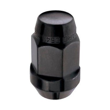 McGard Black Bulge Cone Seat Style Lug Nut Set M14 x 1.5 - 4 Pack
