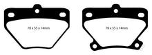 Load image into Gallery viewer, EBC Yellowstuff Rear Brake Pads for Pontiac Vibe and Toyota Corolla - High-Performance Street and Track Use