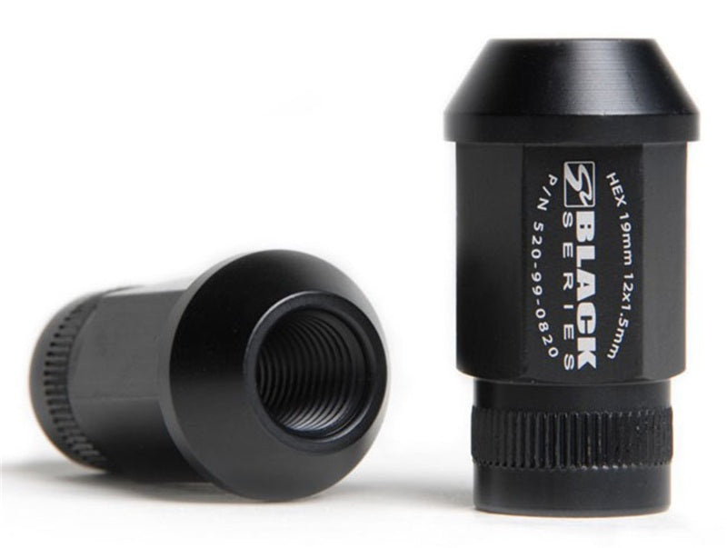Skunk2 Racing Black Series Forged Lug Nut Set for Honda, Acura, Mitsubishi, Scion, and Toyota – 20 Pieces