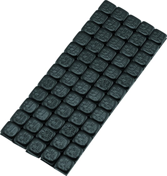 Black Wheel Weights 1/4oz