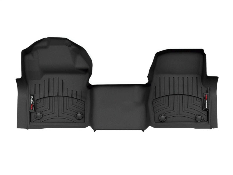 WeatherTech WET4410351V DigitalFit Front FloorLiner for 2023-2025 Ford F-250 and F-350 Super Duty, Over-the-Hump, Black