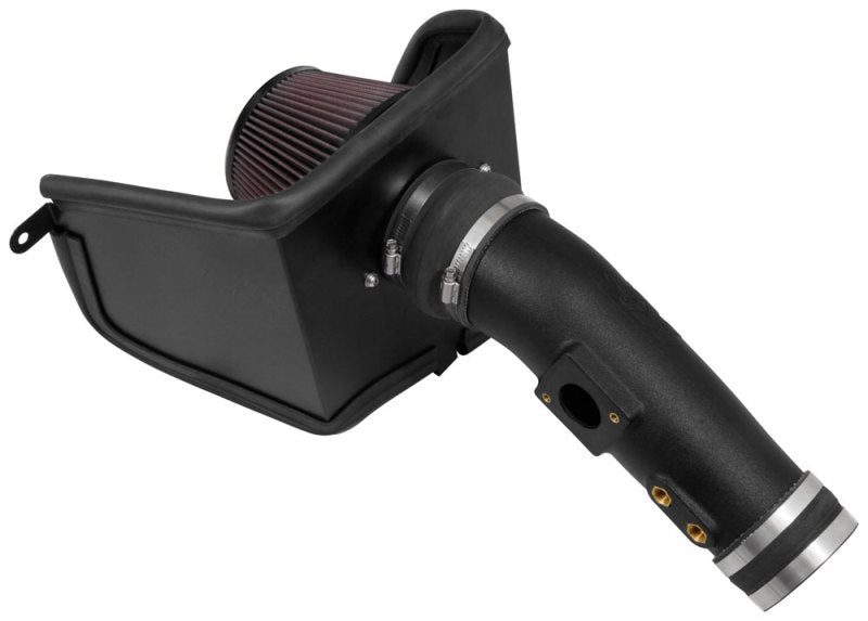 K&N Engineering 63-6019 High-Flow Cold Air Intake System for 2017-2018 Nissan Titan V8-5.6L F/I