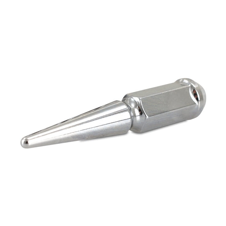 Mishimoto Steel Spiked Lug Nuts M14 x 1.5 - 24-Piece Chrome Set for Automotive Wheels