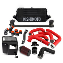 Load image into Gallery viewer, Mishimoto 2022+ Subaru WRX Front-Mount Intercooler Kit with Intake – Black Intercooler, Red Pipes