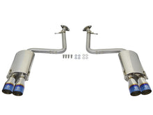 Load image into Gallery viewer, aFe Takeda 16-17 Lexus RC200t &amp; RC300 2-Inch Stainless Steel Axle-Back Exhaust System with Blue Flame Tips