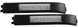 ANZO LED Mirror Lights for Ford F-150 2009-2014 – Clear Lens with Amber LED Turn Signal Indicators