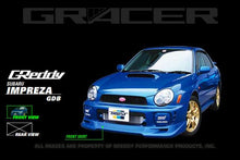 Load image into Gallery viewer, GReddy Polyurethane Front Lip Spoiler for 2002-2003 Subaru Impreza WRX - Part Number GRE17060052