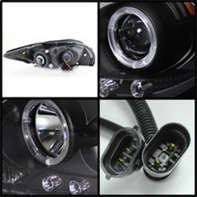 Load image into Gallery viewer, Spyder Scion tC 2008-2010 LED Halo Projector Headlights with Replaceable LEDs * Black