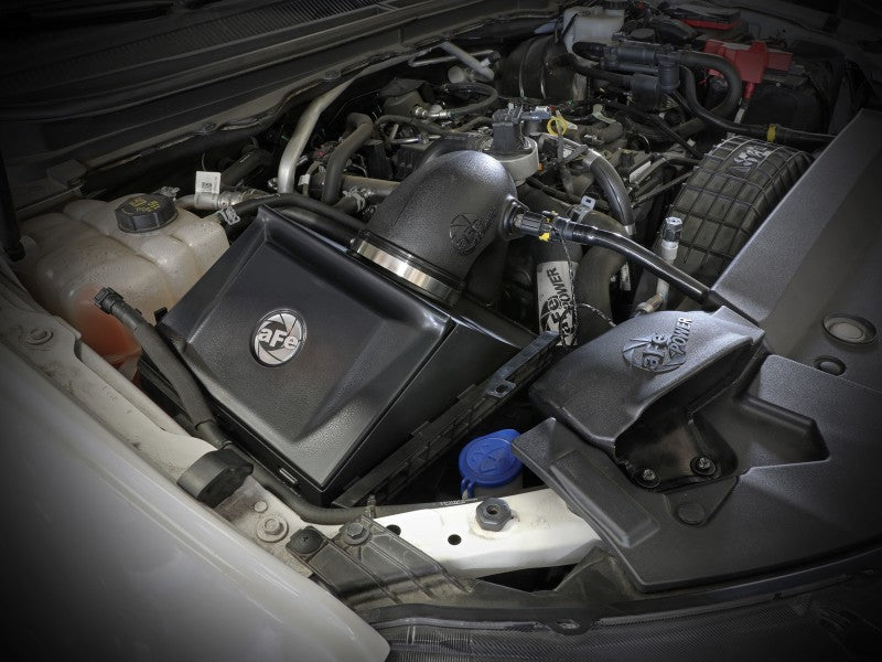 aFe Rapid Induction Cold Air Intake System Cover for 2019-2021 Ford Ranger 2.3L Turbo - Black ABS