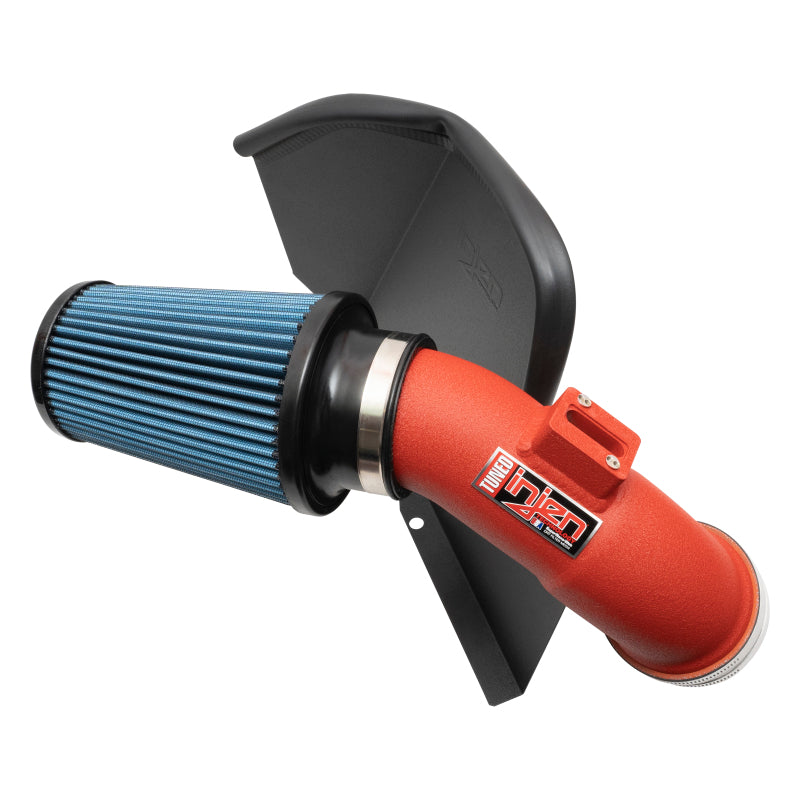 Injen SP1129WR Short Ram Air Intake for BMW 16-19 M140i/M240i/340i/440i xDrive - Wrinkle Red