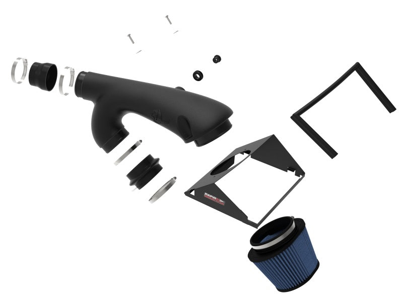 aFe Rapid Induction Cold Air Intake System with Pro 5R Filter for Ford F-150 2021-2022 V6-3.5L