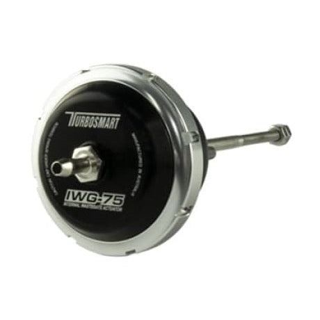 Turbosmart IWG75 Universal M6 140mm Rod 10 PSI Black Internal Wastegate Actuator for Turbochargers