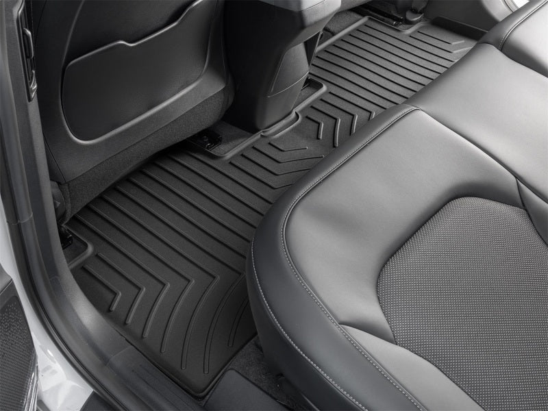 WeatherTech FloorLiner HP Rear Floor Mats for 2022-2024 Kia EV6, Black - Part Number WET4417232IM