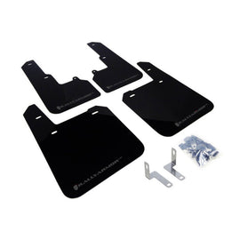 Rally Armor 15-19 Subaru Outback Black UR Mud Flap with Grey Logo - Durable Polyurethane Design