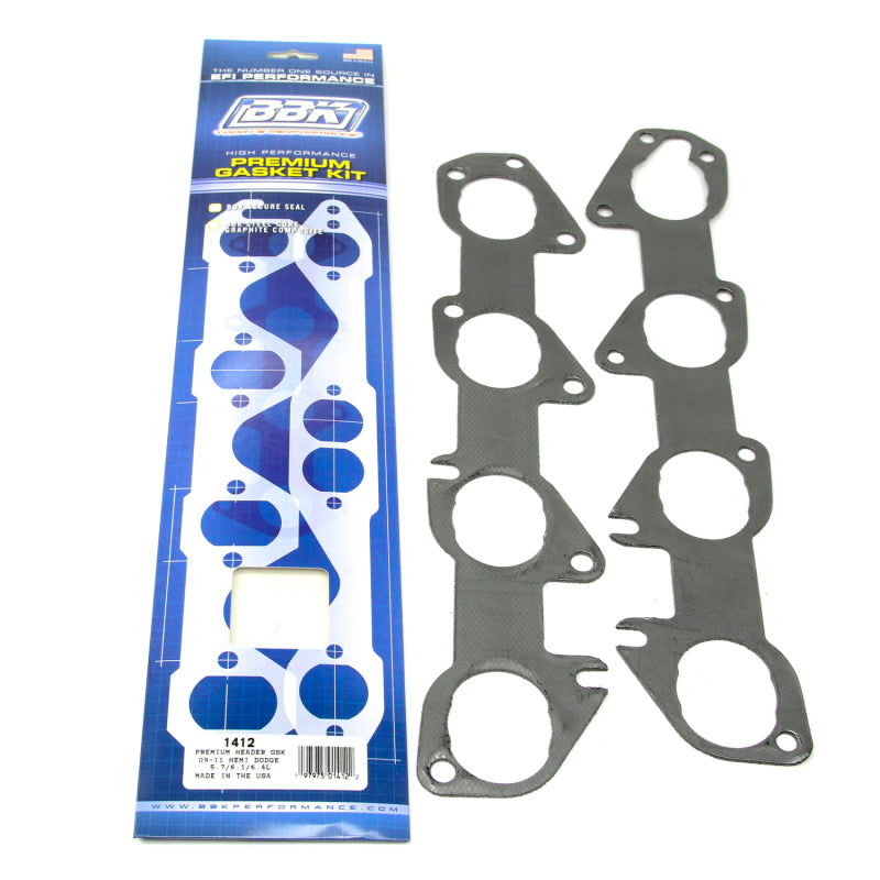 BBK Dodge Ram 5.7 Hemi Exhaust Header Gasket Set – Long Lasting Seal for 2009-2024 Models