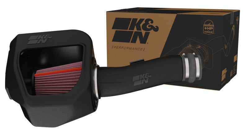 K&N 2025 Ram 1500 Turbocharged L6-3.0L Gen 3 Performance Cold Air Intake System (Part #knn50-1598)