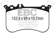 Load image into Gallery viewer, EBC Yellowstuff Front Brake Pads for Mercedes-Benz CLA45 AMG 2014-2019 * High-Performance Street and Track Use