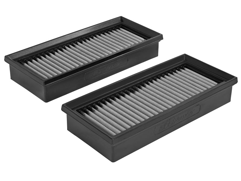 aFe Magnum FLOW Pro DRY S OE Replacement Air Filter for Mercedes-Benz C63 AMG & G550 (Pair)
