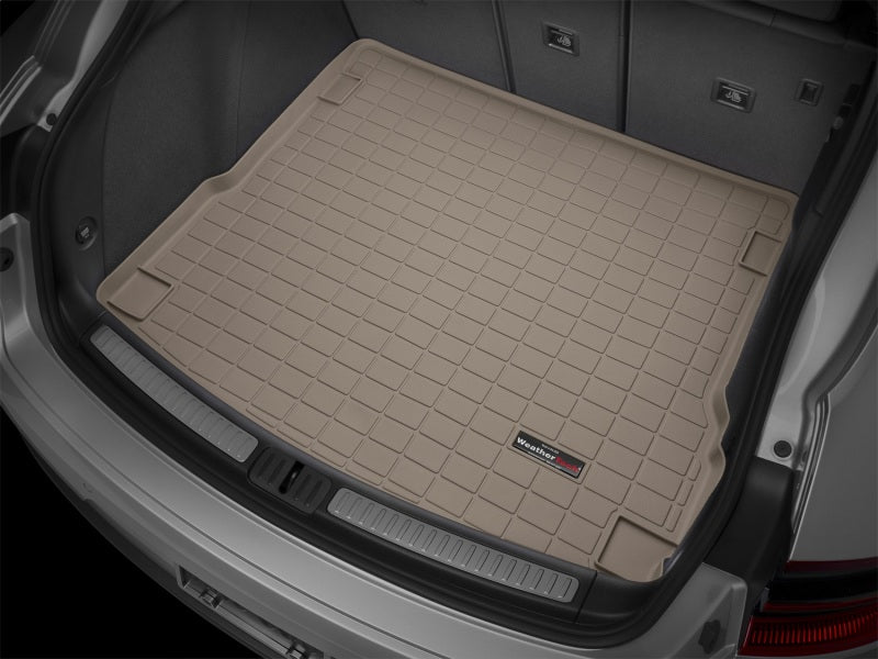 WeatherTech Tan Cargo Liner for Porsche Macan (2015-2018) * Trunk Protection with Bumper Protector Compatibility