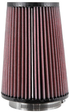 Load image into Gallery viewer, K&amp;N Engineering Universal Rubber Round Air Filter - 3.31 Inch Flange ID, 4.75 Inch Base OD, 3.5 Inch Top OD, 6.5 Inch Height