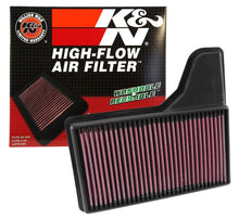Load image into Gallery viewer, K&amp;N Replacement Panel Air Filter for 2015-2016 Ford Mustang 2.3L L4, 3.7L V6, 5.0L V8