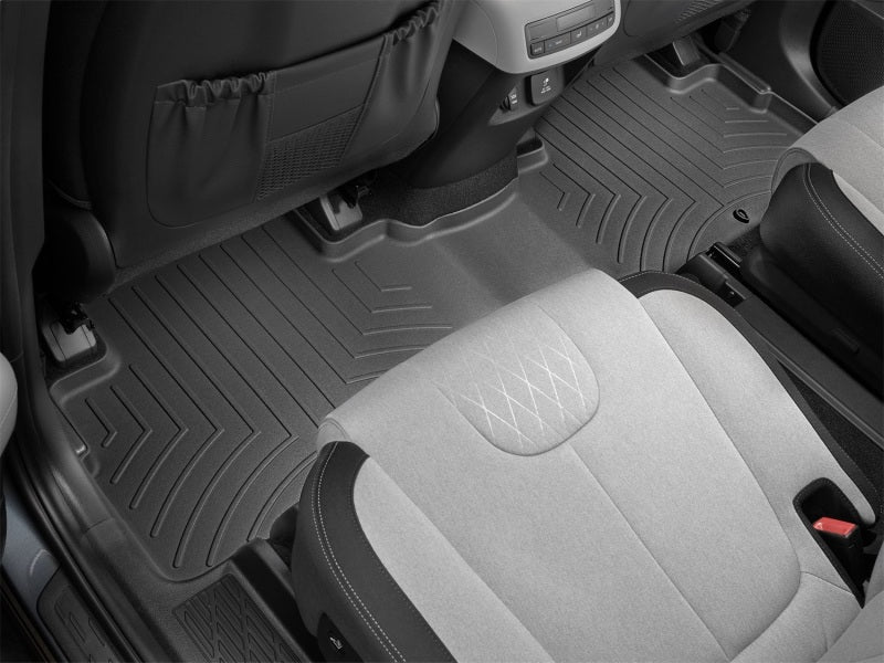 WeatherTech DigitalFit Rear FloorLiner for Hyundai Palisade * Black