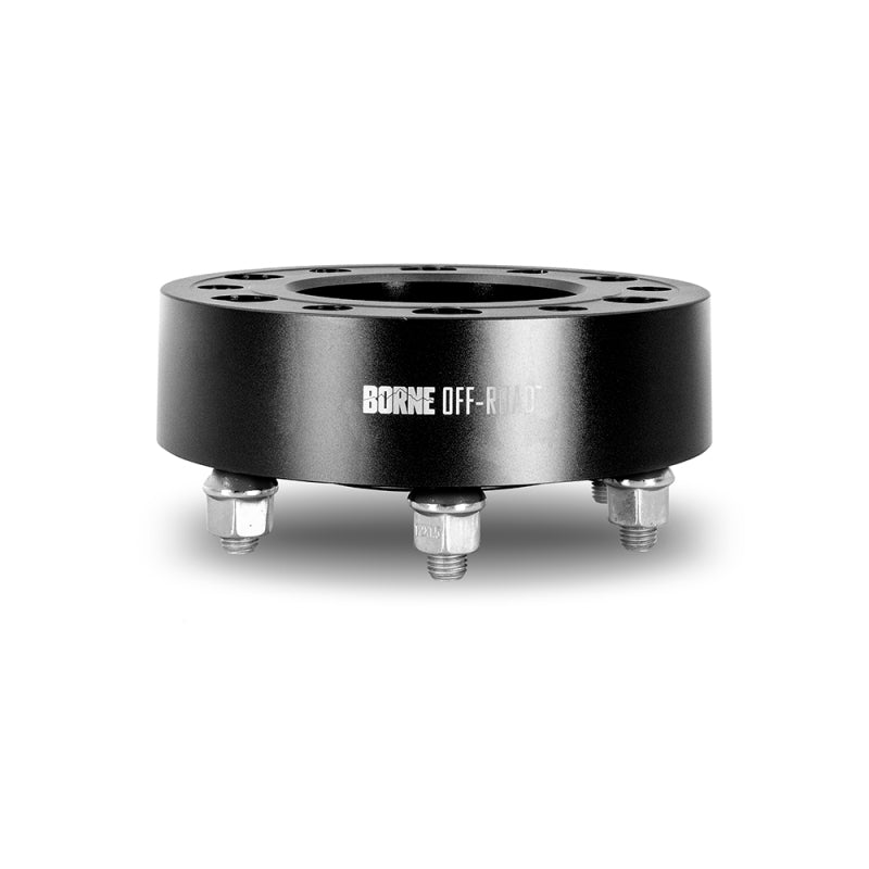 Mishimoto Wheel Spacers 6x135, 87.1mm Bore, 2-Inch Thickness, M14x1.5, Black - BNWS-007-500BK