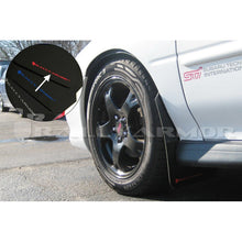 Load image into Gallery viewer, Rally Armor UR Series Mud Flaps for Subaru Impreza 93-01 with Red Logo - Black Polyurethane