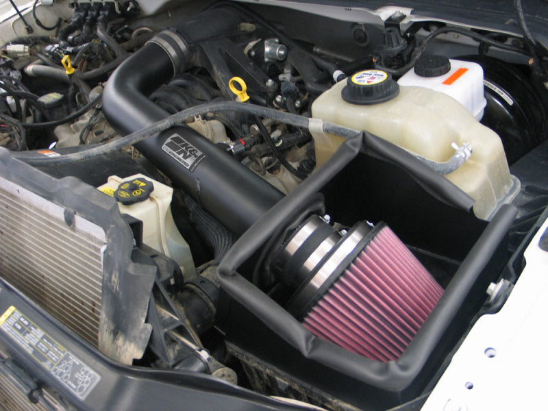 K&N Engineering High Flow Performance Cold Air Intake System for 2007-2010 Ford F-250 Super Duty V8-5.4L