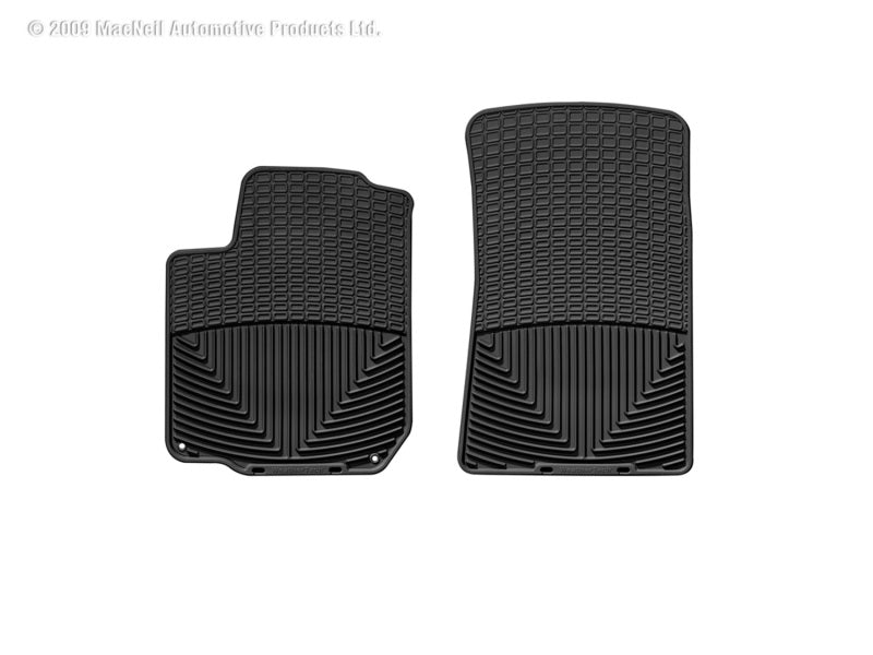 WeatherTech All-Weather Front Floor Mats for Volkswagen Golf and Cabrio (Part Number: wetW31)