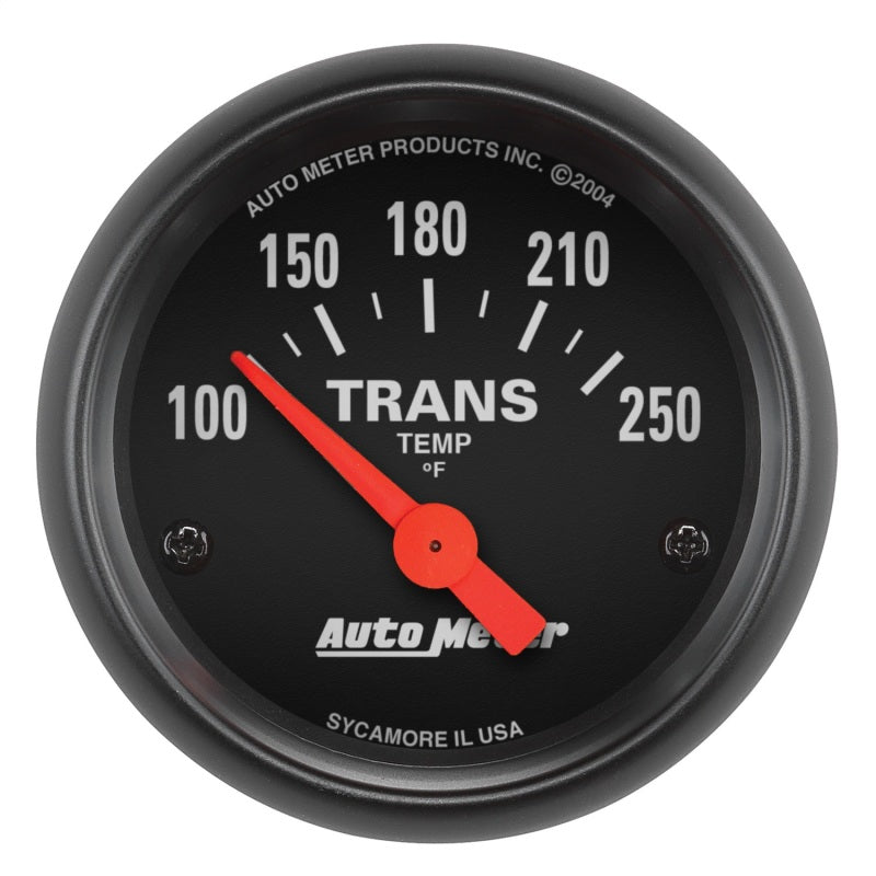 AutoMeter Z Series 52mm Transmission Temperature Gauge with NPT Sender - Accurate Readings for Your Vehicle