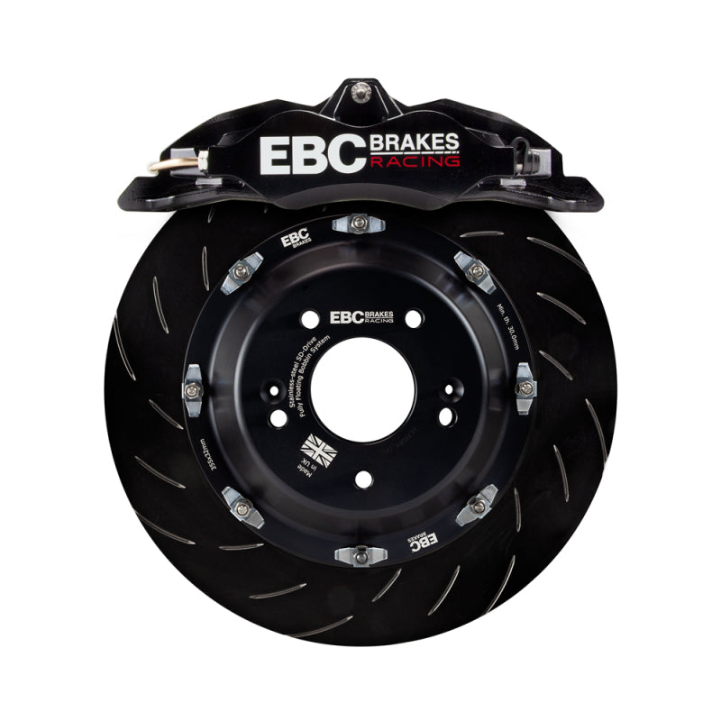 EBC Racing 12-21 Subaru BRZ / Toyota GT86 Black Apollo-4 Front Big Brake Kit with 330mm Disc
