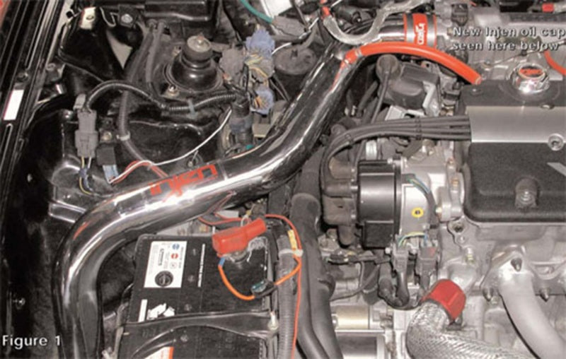 Injen RD Series Black Cold Air Intake for Honda Prelude 97-01 and Mitsubishi Lancer