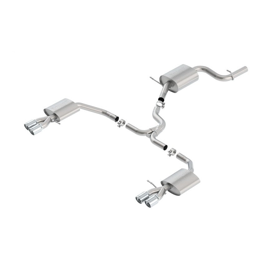 Borla S-Type Cat-Back Exhaust System for 2016-2018 Volkswagen Passat 3.6L V6