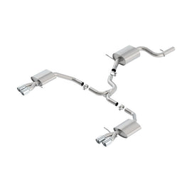 Borla S-Type Cat-Back Exhaust System for 2016-2018 Volkswagen Passat 3.6L V6